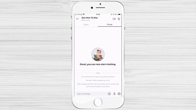 How To Create A Private Chat On Skype For IPhone