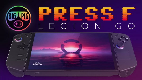 LENOVO LEGION GO мнение / STEAM OS на мощной портативке