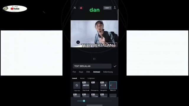TEXT BERJALAN TUTORIAL CAPCUT 13 смотреть онлайн
