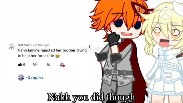 Childe and Lumine react to YOUR comments! || Part 2 ? || Chilumi || смотреть онлайн