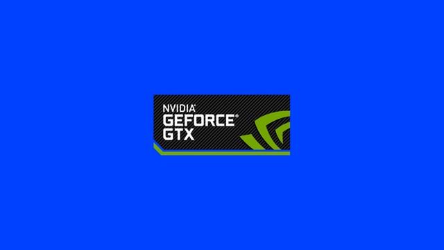Nvidia Geforce GTX logo - Blue Screen Footage Free Download смотреть онлайн