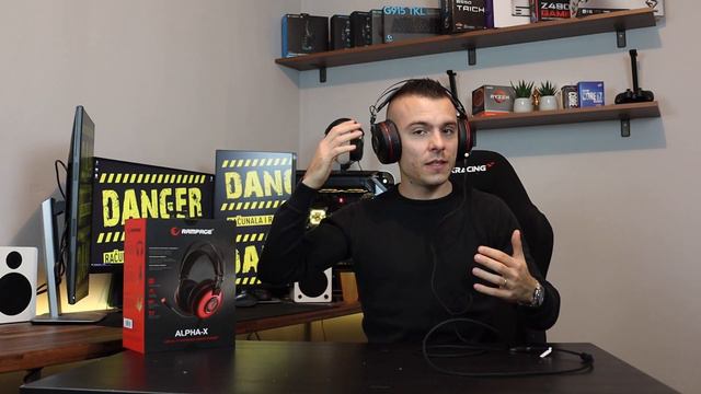 RAMPAGE ALPHA-X 7.1 gaming slušalice (PC, PS4, XBOX) смотреть онлайн