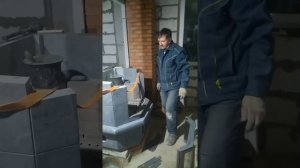 Печь камин из Талькомагнезита