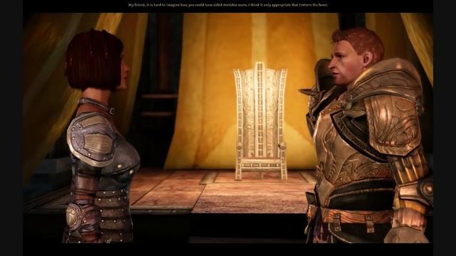 Human Noble Queen Ending - Alistair Romance - Dragon Age: Origins смотреть онлайн