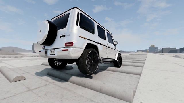 Mercedes G -wagon G63 2023 | Extreme mud offroading Beamng Drive - GN EXPERIMENT смотреть онлайн