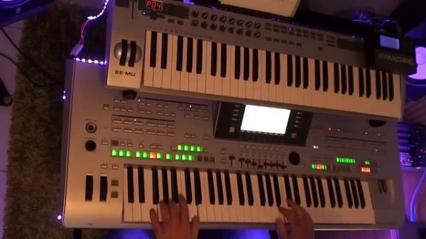 Boney M - Rasputin COVER played on tyros 3 with organ sounds