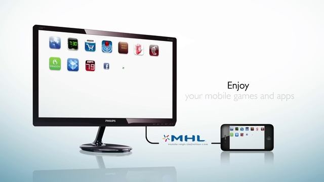 Philips IPS monitor with Smart MHL смотреть онлайн