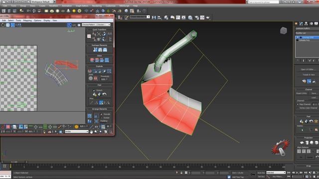 Creating a game-ready Luminaris starship using 3DMax and Photoshop смотреть онлайн