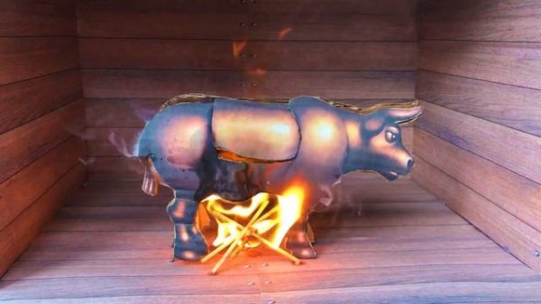 Kick The Buddy. Brazen Bull. Cardboard game. DIY