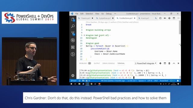 Don't do that, do this instead: PowerShell worst practices and how to solve them by Chris Gardner смотреть онлайн