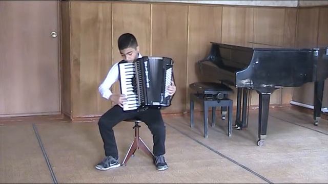 Сарксян Карен, 12 лет, МБУ ДО ДШИ ст Казанская Краснодарского края, М Табаньис Вальс-Мюзет смотреть онлайн
