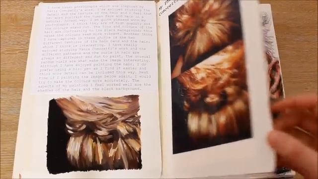 A* GCSE Art Sketchbooks смотреть онлайн