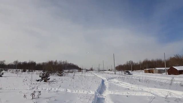 Cessna 172  радиоуправляемая модель. Полет третий  день первый.