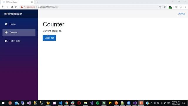 ¿Qué diablos es Blazor? | ejemplo básico смотреть онлайн