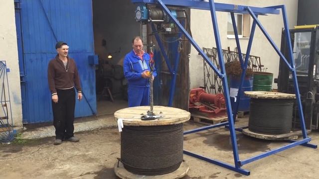 Испытания КВ500 двукратной нагрузкой 1т смотреть онлайн