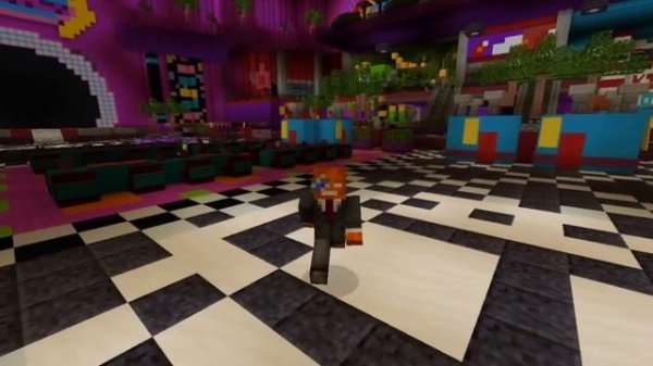 I built all of FNAF Security Breach in Minecraft and made it functional (World Download)