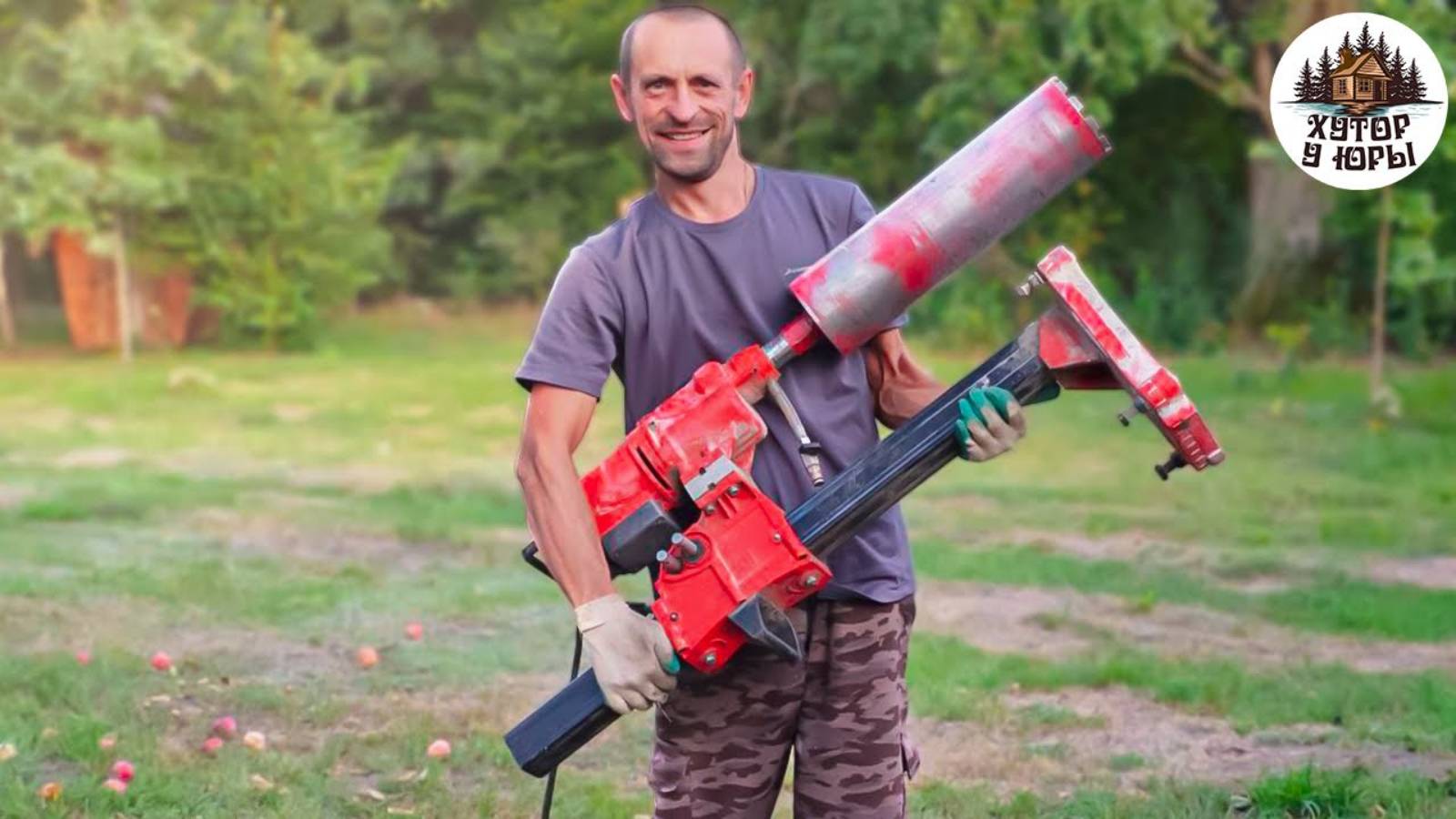 Восстанавливаем хутор вечерами после работы. Ремонт на кухне. Канализация для беседки. смотреть онлайн