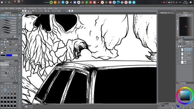 Рисуем пацанскую тачку. ВАЗ-2109. Бричка настоящего пацана. Drawing car. смотреть онлайн