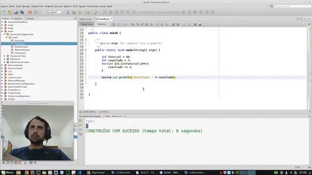 POO - Aula 5 - Parte 4 - BigInteger e BigDecimal смотреть онлайн