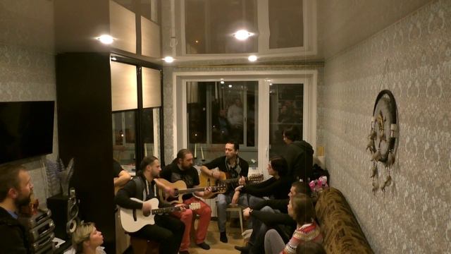 Тёплый вечер с проектом Гитарин (часть 2) Группа крови смотреть онлайн