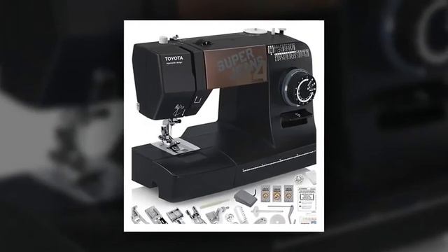TOYOTA Super Jeans J34 Sewing Machine (Glides Over 12 Layers of Denim) w/ Gliding Foot смотреть онлайн