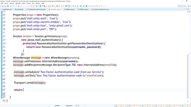 #4 Two Factor Authentication | How to implement Two Factor Authentication | Spring Boot смотреть онлайн