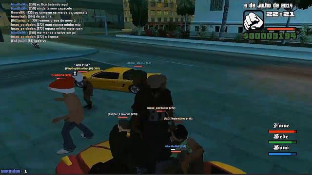GTA San Andreas SAMP RPG #9 - Fugindo смотреть онлайн