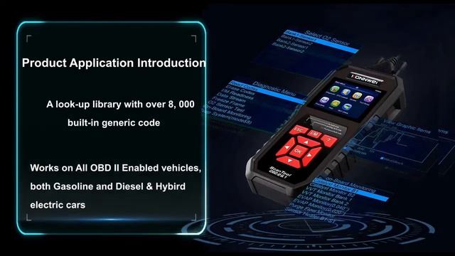 KW850 Car Scanner Diagnostic Tool смотреть онлайн