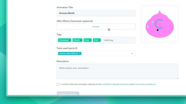 Share your Lottie animation to the public | How to publish to the LottieFiles Community смотреть онлайн