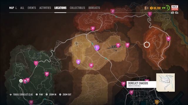 NFS Payback - Unlocking Mustang Derelict - Chassis Map Location Guide - Need For Speed Payback смотреть онлайн