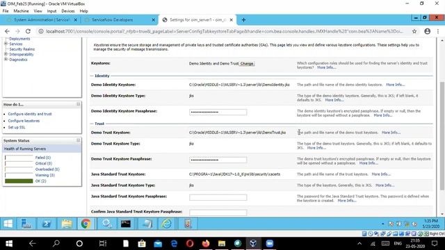 Oracle Identity Manager 11gr2PS3-OIM-ServiceNow Integration4:ImportSSLCertificates&Keystore смотреть онлайн