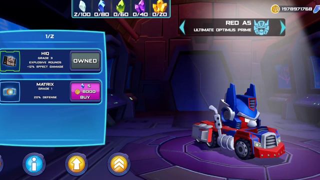 Angry Birds Transformers | All Maxed-Leveled "Red" characters | NO ACCESSORIES смотреть онлайн
