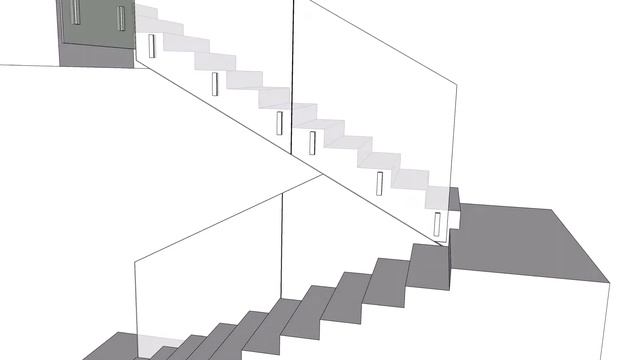 Стеклянное ограждение лестницы смотреть онлайн