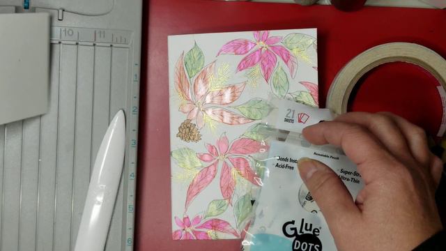 1) Pop Up Gift Card Holder Shaped Like a Bag Inside a Card Tutorial- SUPPLIES video смотреть онлайн