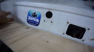 Тюнинг лодки.  Усиление транца.  Установка управления.   2 часть.