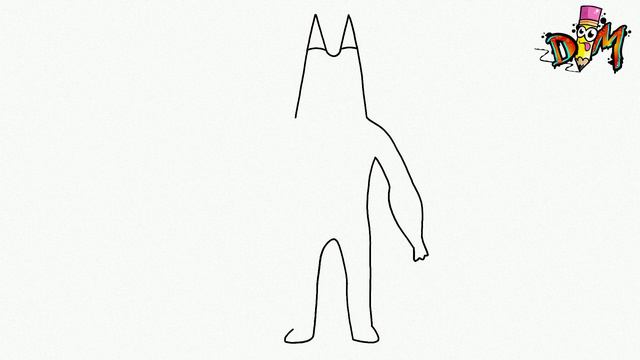 COMO DIBUJAR A BANBAN DE GARDEN OF BANBAN | FÁCIL | how to draw banban from garden of banban смотреть онлайн