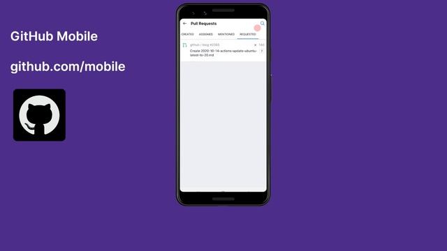 GitHub for Mobile - available on both iOS and Android - GitHub Changelog смотреть онлайн