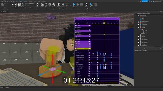Процесс создание анимации в Roblox - 4 часть смотреть онлайн