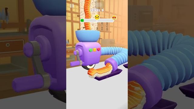 Sushi Roll 3D Game (by SayGames) Gameplay Walkthrough 1-10 Levels (Android-iOS) смотреть онлайн