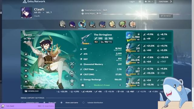 Alhaitham, Raiden, Kuki, Vent, Bennett, Xingqiu, Xiangling Account Review! Genshin Impact Reviews смотреть онлайн
