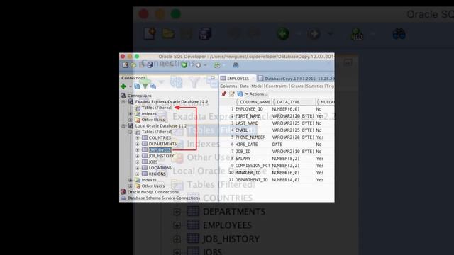 Use SQL Developer with Exadata Express смотреть онлайн