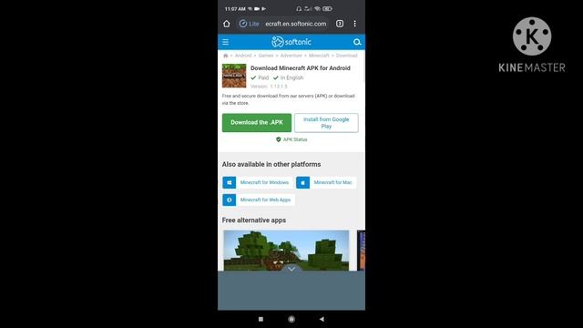 MINECRAFT DOWNLOAD FREE APK FILE IN ANDROID PHONE GAMEPLAY || Minecraft download for Tencho Gamerz смотреть онлайн