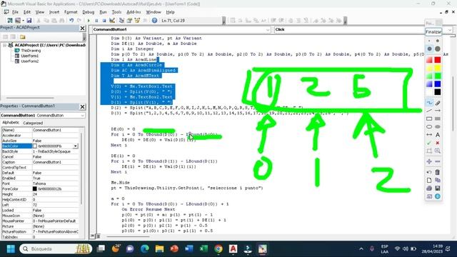 Crear EJES con VBA en AutoCAD смотреть онлайн