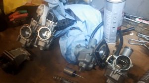 Карбераторы Pz 30 и  PWK 28 Сравнение.