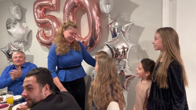 День рождения нашей Елены . Юбилей , 50 лет . смотреть онлайн