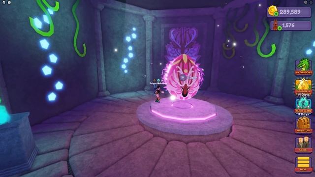 Puzzle 10 Egg of Glorious Wonders in Roblox Dragon Adventures Aranga Bun and new dragon Easter Even смотреть онлайн
