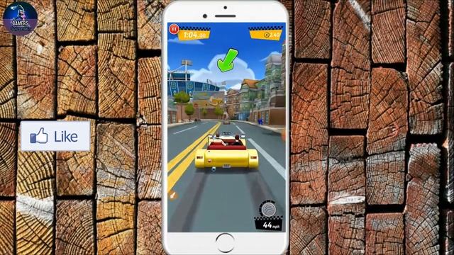 Best Funny Android game Offline [Crazy taxi city rush] смотреть онлайн
