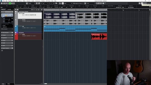 как поменять темп проекта в cubase (change tempo) смотреть онлайн