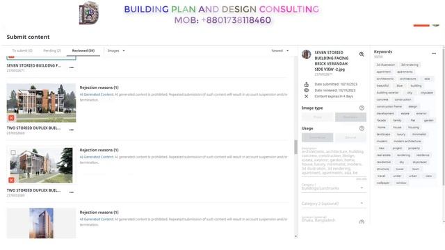 Introducing Shutterstoke's Ai Image Rejection Feature! Shutterstock AI Generated Content Rejection
