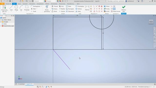 Kurs Autodesk Inventor #1 - Pierwsze kroki смотреть онлайн